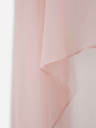 Costarellos Mujer Barcelona Capa Larga Semitransparente color Rosa Palo sku 771-001696 01 - Foto 3