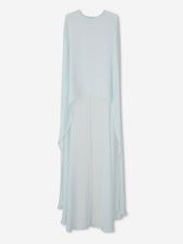 Costarellos Mujer Barcelona Capa Larga Semitransparente color Azul Celeste sku 771-001697 01 - Foto 1