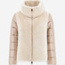 Herno Mujer Barcelona Plumífero Corto Faux Fur color Beige sku 771-001698 01 - Foto 1