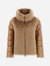 Herno Mujer Barcelona Plumífero Corto Faux Fur color Caramelo sku 771-001698 02 - Foto 1