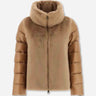 Herno Mujer Barcelona Plumífero Corto Faux Fur color Caramelo sku 771-001698 02 - Foto 1