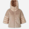 Herno Mujer Barcelona Abrigo Corto Fur color Beige sku 771-001699 01 - Foto 1