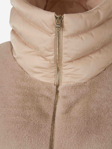 Herno Mujer Barcelona Abrigo Corto Fur color Beige sku 771-001699 01 - Foto 3