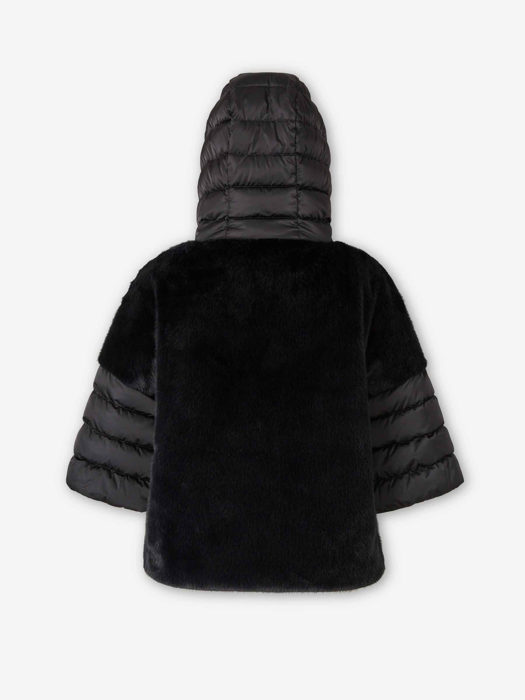 Herno Mujer Barcelona Abrigo Corto Fur color Negro sku 771-001699 02 - Foto 2