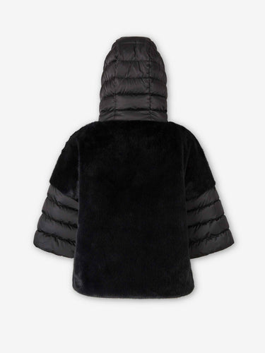 Herno Mujer Barcelona Abrigo Corto Fur color Negro sku 771-001699 02 - Foto 2