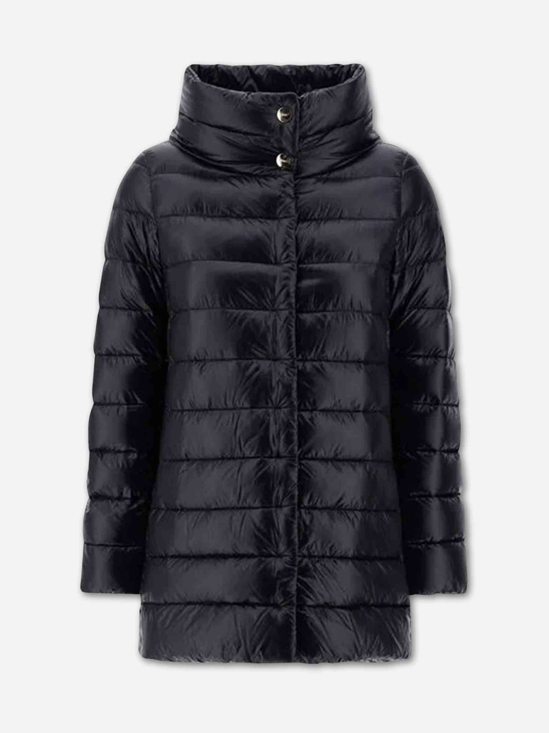 Herno Mujer Barcelona Plumífero Corto Amelia color Negro sku 771-001700 01 - Foto 1