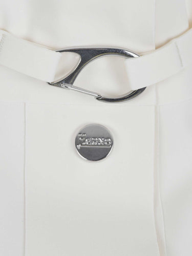 Herno Mujer Barcelona Gabardina Larga color Marfil sku 771-001701 01 - Foto 3
