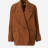 Chloé Mujer Barcelona Abrigo Corto Cruzado color Caramelo sku 771-001710 01 - Foto 1