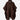 Herno Mujer Barcelona Poncho Bolsillos Acolchados color Marrón Oscuro sku 771-001711 01 - Foto 1