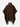 Herno Mujer Barcelona Poncho Bolsillos Acolchados color Marrón Oscuro sku 771-001711 01 - Foto 2