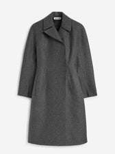 Jil Sander Mujer Barcelona Abrigo Largo Lana color Gris Antracita sku 771-001712 01 - Foto 1