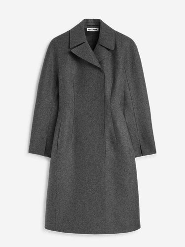 Jil Sander Mujer Barcelona Abrigo Largo Lana color Gris Antracita sku 771-001712 01 - Foto 1