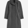 Jil Sander Mujer Barcelona Abrigo Largo Lana color Gris Antracita sku 771-001712 01 - Foto 1