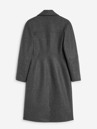 Jil Sander Mujer Barcelona Abrigo Largo Lana color Gris Antracita sku 771-001712 01 - Foto 3