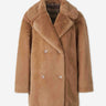 Herno Mujer Barcelona Abrigo Corto Pelo color Camel sku 771-001715 03 - Foto 1