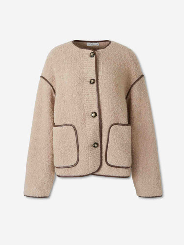 Altuzarra Mujer Barcelona Chaqueta Casual Irving color Beige sku 771-001718 01 - Foto 1