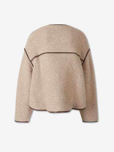 Altuzarra Mujer Barcelona Chaqueta Casual Irving color Beige sku 771-001718 01 - Foto 2