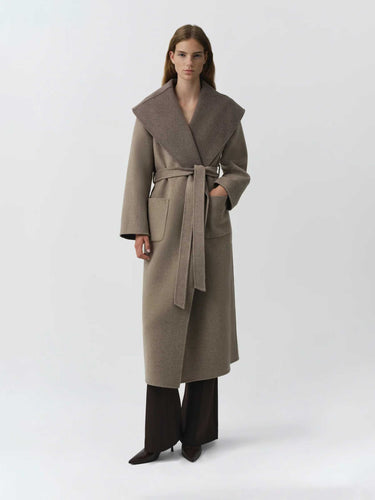 Simkhai Mujer Barcelona Abrigo Largo Allura color Gris Antracita sku 771-001723 01 - Foto 2