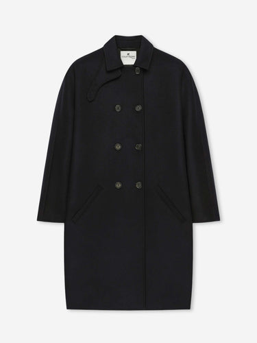 Courrèges Mujer Barcelona Abrigo Largo Oversize color Negro sku 771-001724 01 - Foto 1