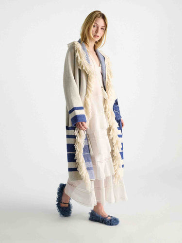 Dorothee Schumacher Mujer Barcelona Abrigo Punto Poppy Garden color Azul Marino sku 771-001733 01 - Foto 2