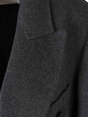 Victoria Beckham Mujer Barcelona Abrigo Largo color Gris Antracita sku 771-001739 01 - Foto 3