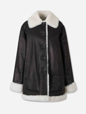 Altuzarra Mujer Barcelona Abrigo Piel Blake color Negro sku 771-001746 01 - Foto 1