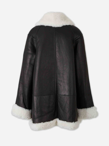 Altuzarra Mujer Barcelona Abrigo Piel Blake color Negro sku 771-001746 01 - Foto 2