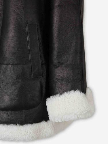 Altuzarra Mujer Barcelona Abrigo Piel Blake color Negro sku 771-001746 01 - Foto 4