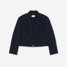 Givenchy Mujer Barcelona Abrigo Cropped Lana Cashmere color Azul Noche sku 771-001761 01 - Foto 1