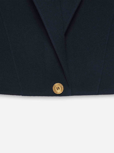 Givenchy Mujer Barcelona Abrigo Cropped Lana Cashmere color Azul Noche sku 771-001761 01 - Foto 4
