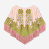 LaDoubleJ Mujer Barcelona Poncho Mini Estampado color Rosa Palo sku 771-001763 01 - Foto 1