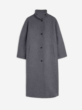 Jil Sander Mujer Barcelona Abrigo Largo Lana color Gris sku 771-001780 01 - Foto 1