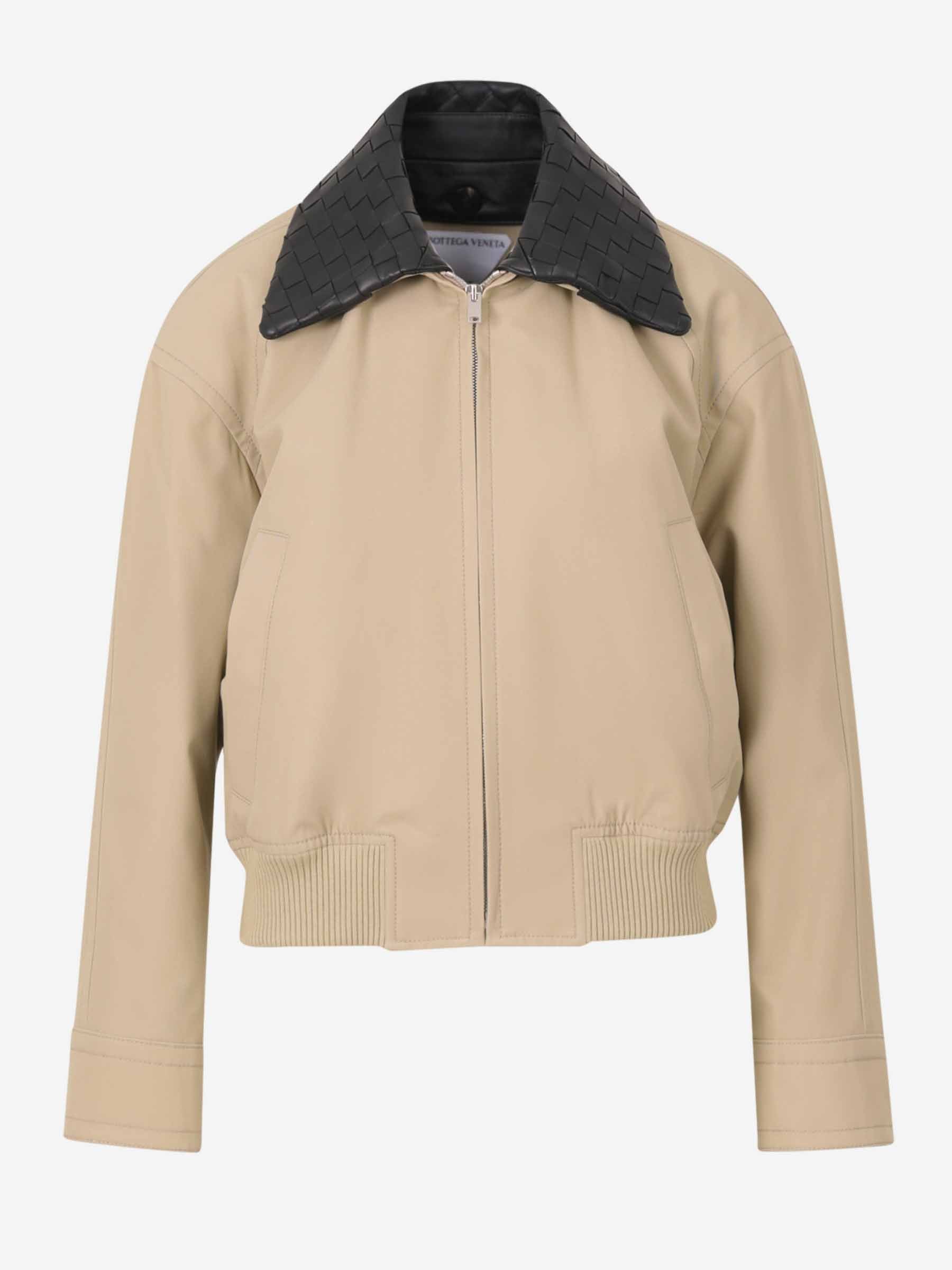 Chaqueta Bomber Intrecciato