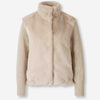 Herno Mujer Barcelona Chaqueta Faux Fur Tricot color Beige sku 772-001471 02 - Foto 1