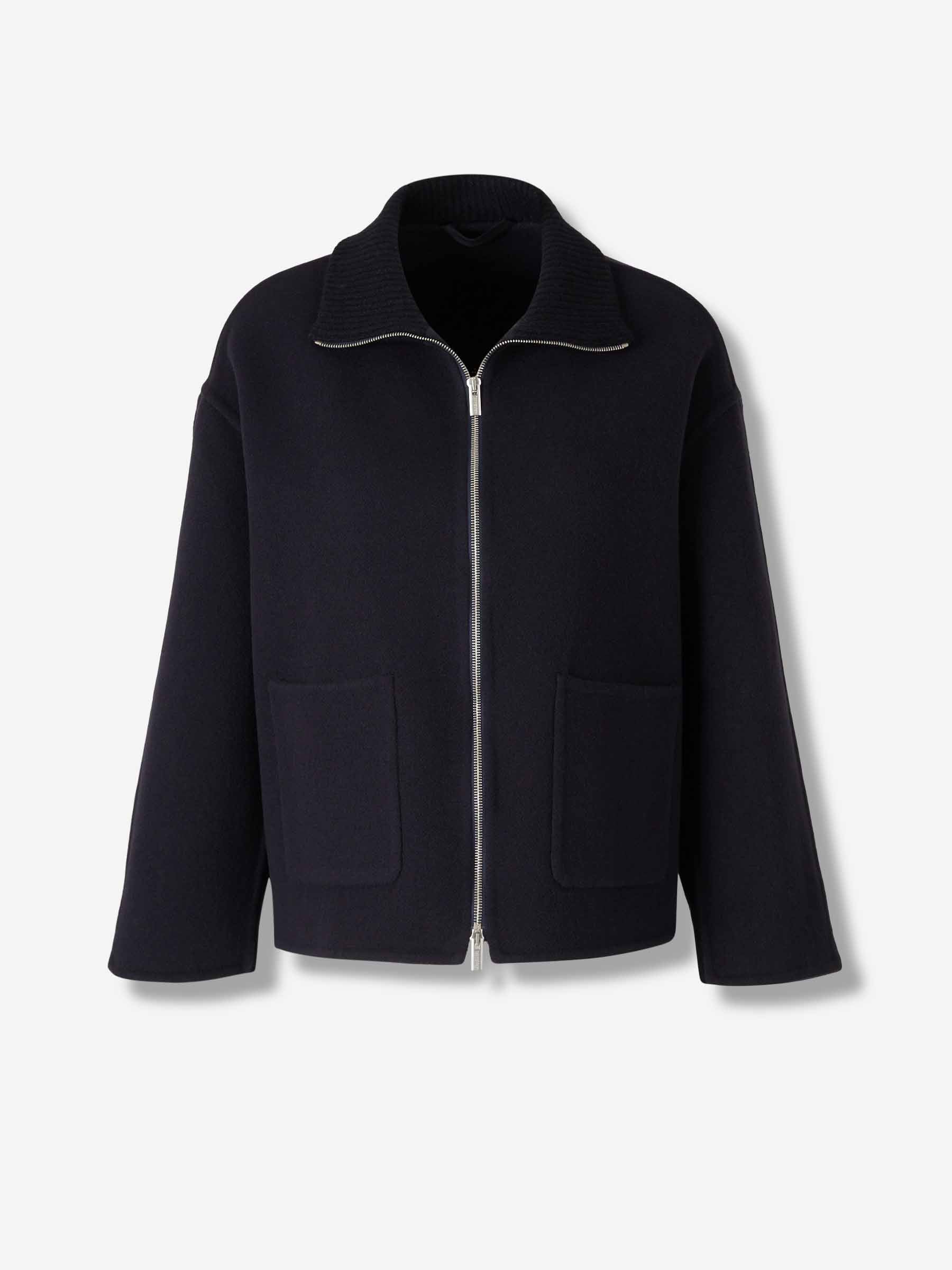 Peserico Mujer Barcelona Chaqueta Corta Cachemira color Azul Noche sku 772-001472 01 - Foto 1