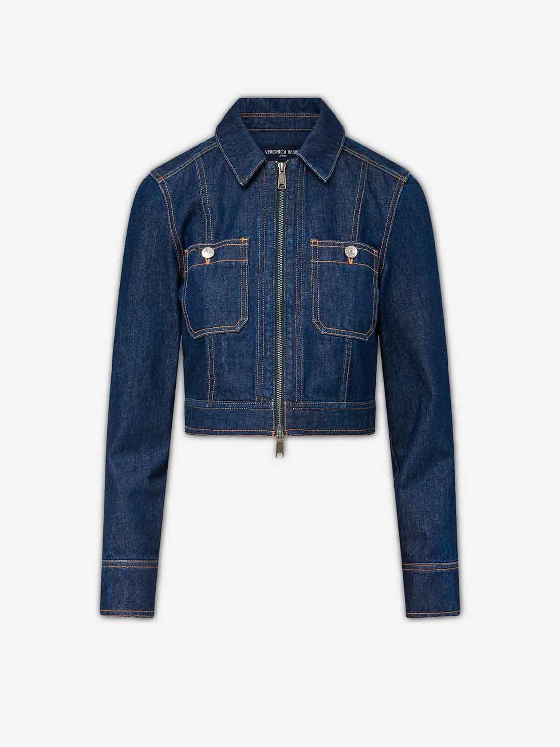 Veronica Beard Mujer Barcelona Chaqueta Denim Cropped color Azul Denim sku 772-001476 01 - Foto 1