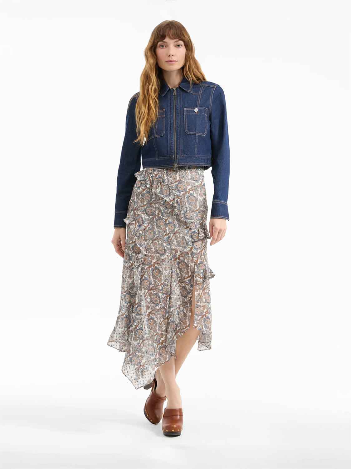 Veronica Beard Mujer Barcelona Chaqueta Denim Cropped color Azul Denim sku 772-001476 01 - Foto 2