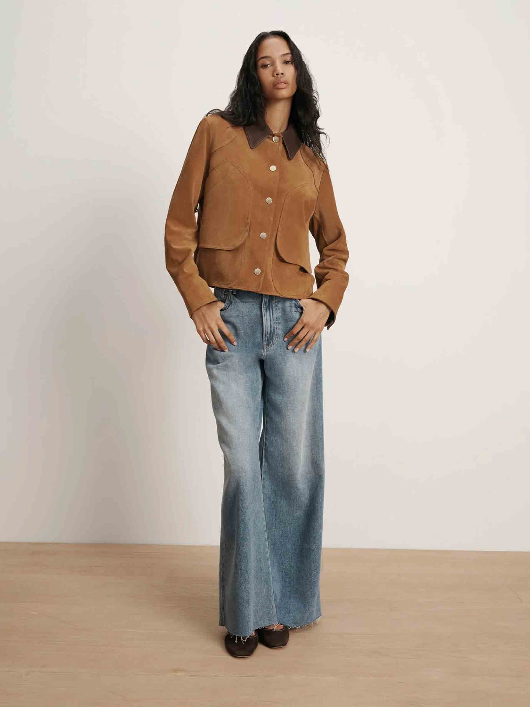 Veronica Beard Mujer Barcelona Chaqueta Corta Walters color Camel sku 772-001477 01 - Foto 2