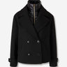 Herno Mujer Barcelona Abrigo Corto Cruzado color Negro sku 772-001482 01 - Foto 1