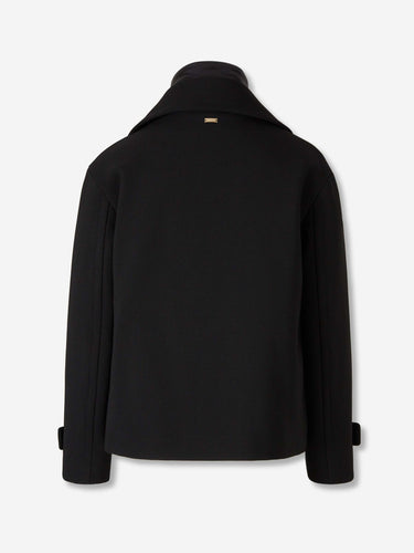Herno Mujer Barcelona Abrigo Corto Cruzado color Negro sku 772-001482 01 - Foto 2