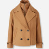 Herno Mujer Barcelona Abrigo Corto Cruzado color Camel sku 772-001482 02 - Foto 1
