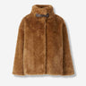 Herno Mujer Barcelona Abrigo Corto Pelo color Camel sku 772-001483 01 - Foto 1