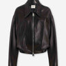 Khaite Mujer Barcelona Chaqueta Piel Odin color Marrón Oscuro sku 772-001491 01 - Foto 1