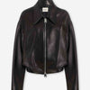 Khaite Mujer Barcelona Chaqueta Piel Odin color Marrón Oscuro sku 772-001491 01 - Foto 1