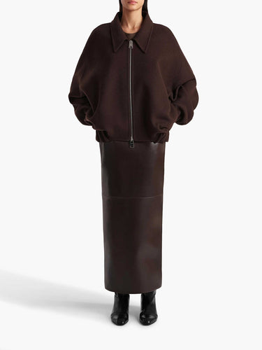 Khaite Mujer Barcelona Chaqueta Odin color Marrón Oscuro sku 772-001492 01 - Foto 2