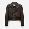 Dorothee Schumacher Mujer Barcelona Chaqueta Cropped Cuero color Marrón Oscuro sku 772-001494 01 - Foto 1