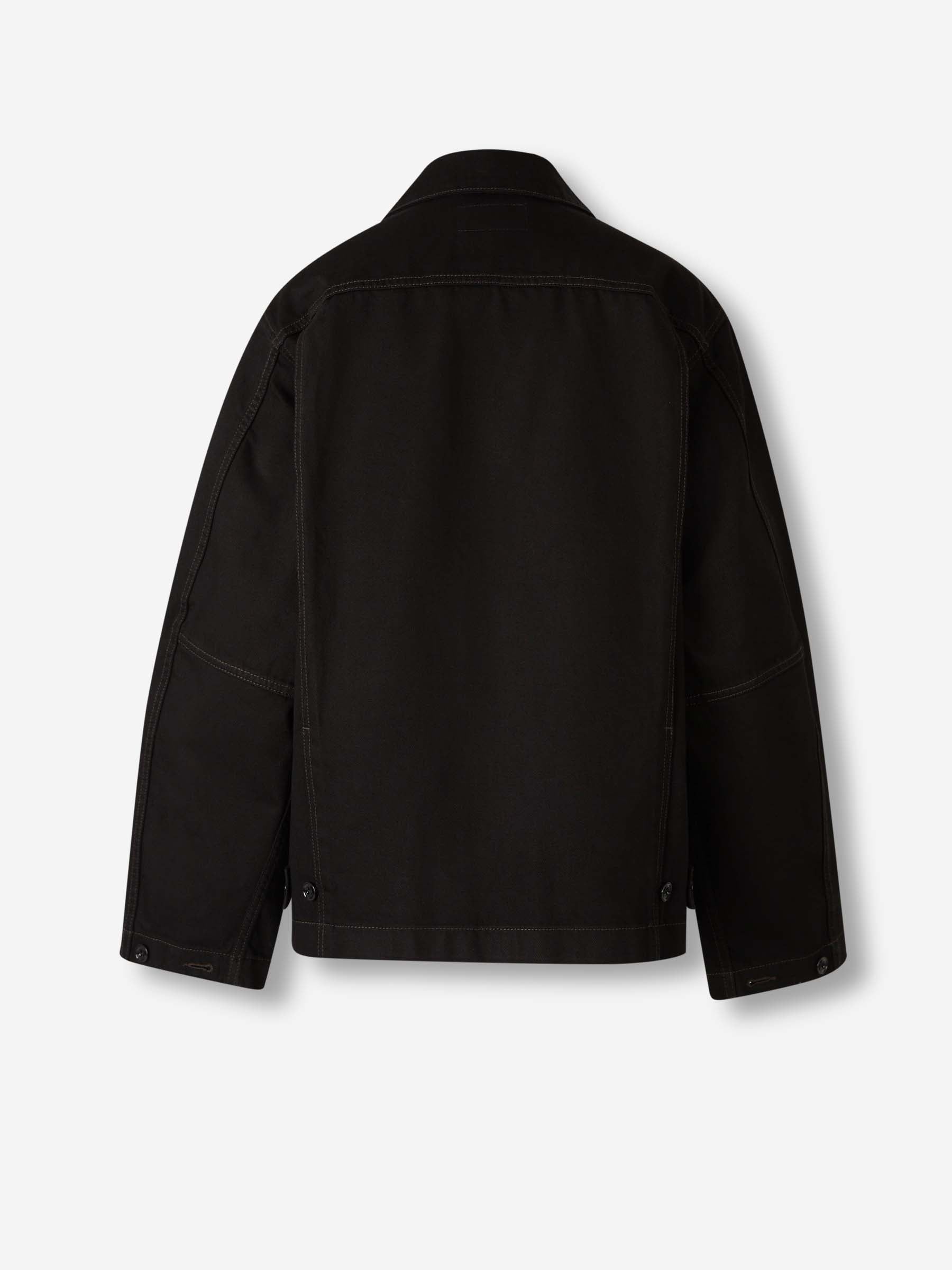 Lemaire Mujer Barcelona Chaqueta Boxy Denim color Negro sku 772-001511 01 - Foto 2