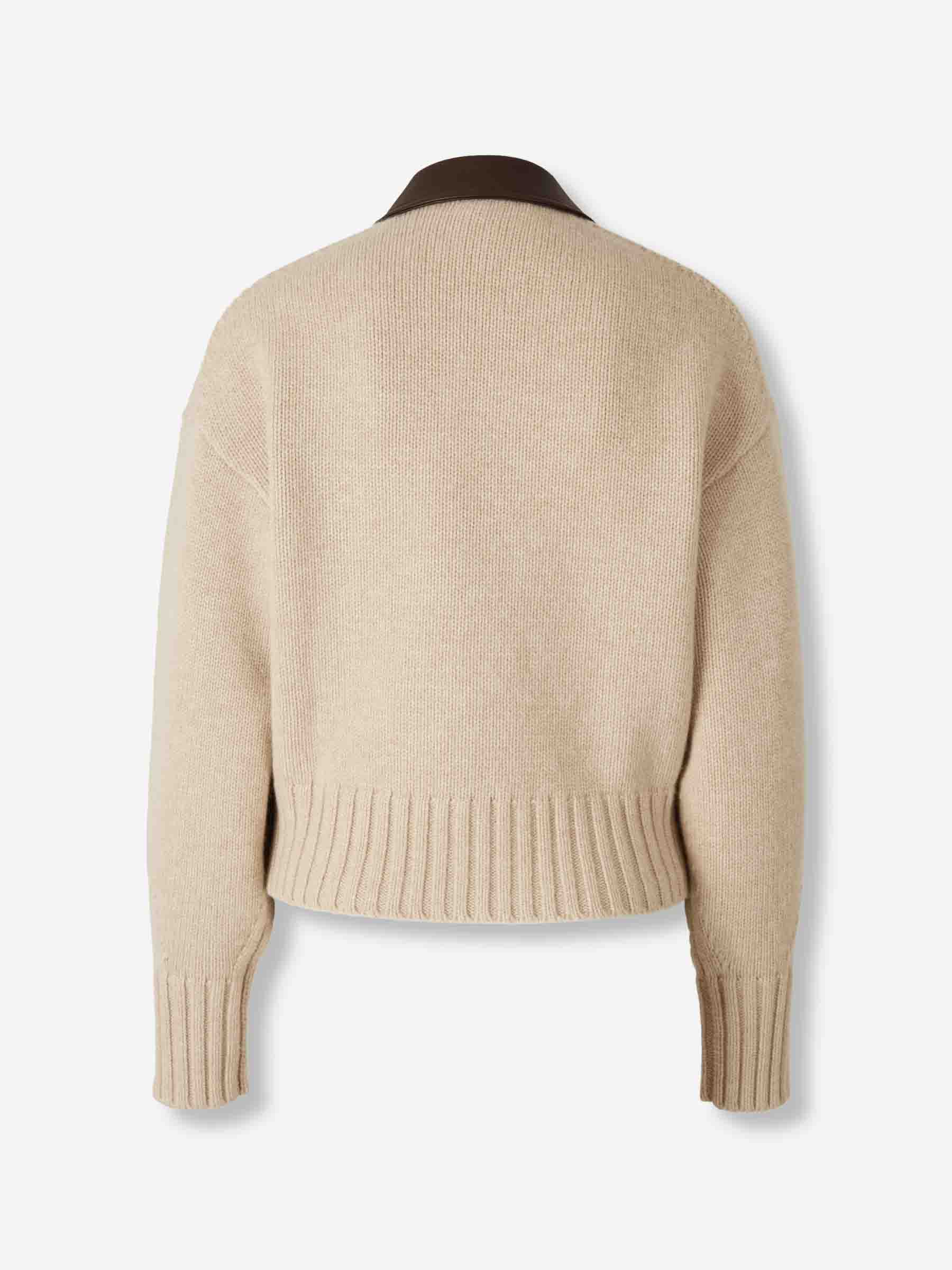 Simkhai Mujer Barcelona Cárdigan Punto Lana color Crema sku 772-001513 01 - Foto 2