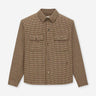 Saint Laurent Mujer Barcelona Sobrecamisa Pata de Gallo color Camel sku 772-001516 01 - Foto 1