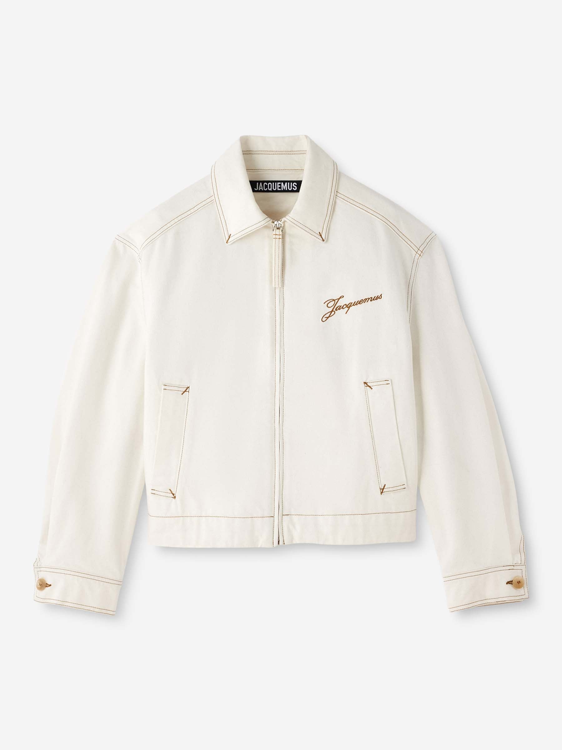 Jacquemus Mujer Barcelona Chaqueta Canevas de-Nîmes color Blanco sku 772-001521 01 - Foto 1